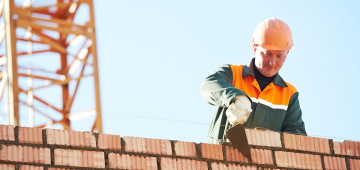 construction mason worker bricklayer