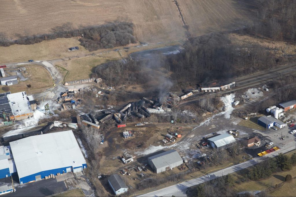 East Palestine train derailment; preventable accident concept