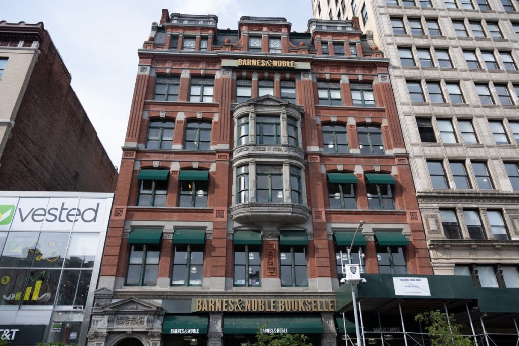 Barnes & Noble location; successful union drives concept