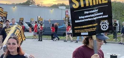 Teamster strike at Amazon